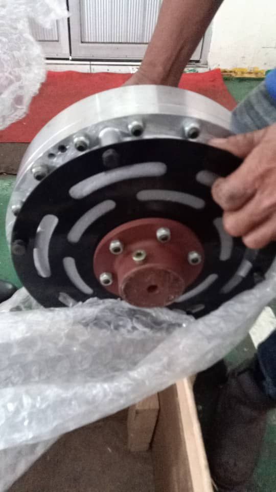 Pembril FCU coupling with driving plate fitted