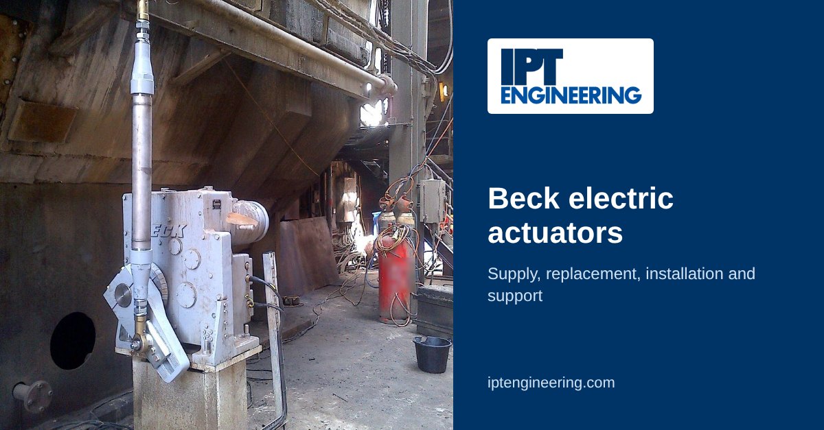 Beck Group 11 Quarter-Turn Valve Actuators | 20–2,440 Nm | IPT
